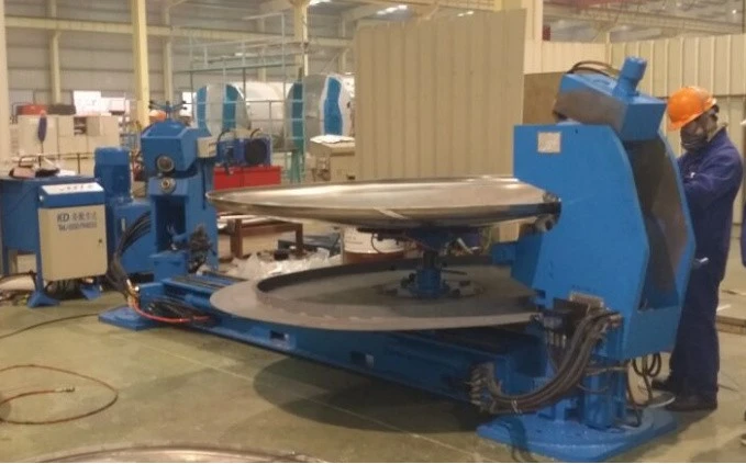 Aluminum Can Truck Head Cutting And Rotating Machine