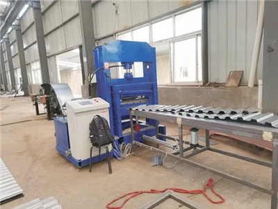 دستگاه شکل دهی تخته راه راه نیم تریلر CNC